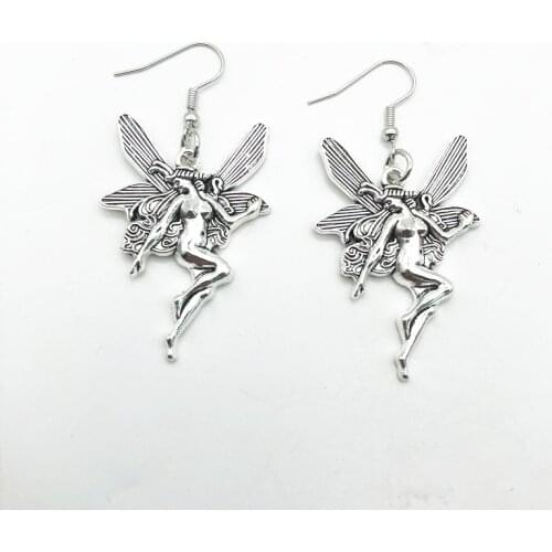 Vintage Fashion Statement Killua Drop Dangle Earrings For Women Jewelry Gift Goth Gothic Lesbian Angel Fairy Grunge Accessories