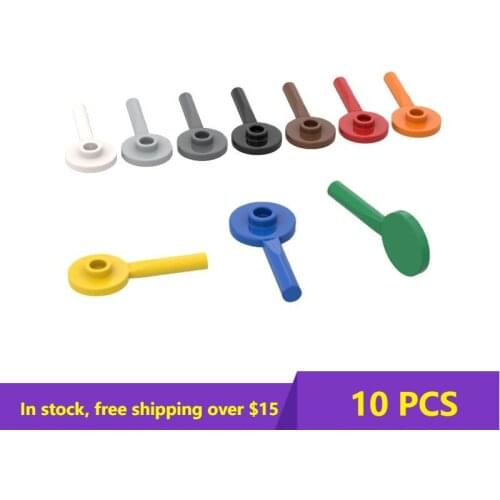 10PCS MOC Bricks Assemble Particles 3900 Hand Sign Building Block Parts Children DIY Education High-tech Parts Toys Gifts