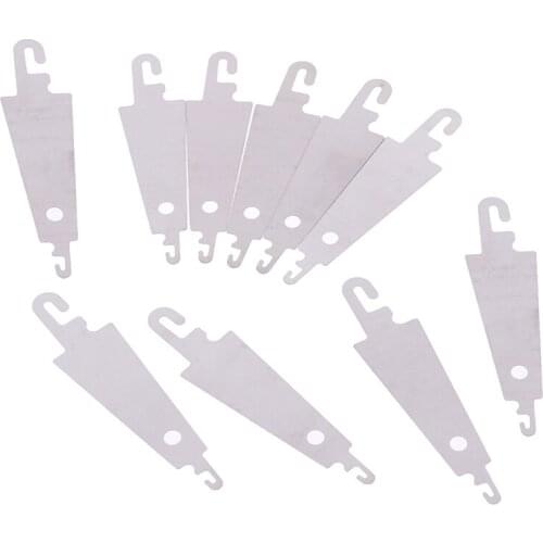 10 pcs/set Stainless Steel Cross-Stitch Threading Hook Needle Threader Stitch DIY Tools Craft Accessories