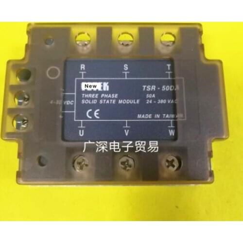 100% Original Authentic Taiwans three-phase solid state relay TSR-50DA