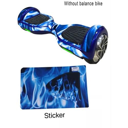 2021 NEW (Sticker)6.5 Inch Balance Bike Classic Pattern Sticker Self Balance Scooter Hoverboard Cover Sticker Skin (Sticker