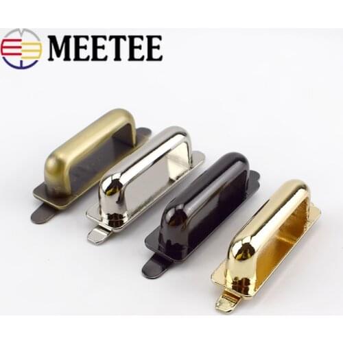 5/10pcs D Ring Metal Buckles Bridge Connector Hanger Bags Clip Hardware Decoration DIY Sewing Luggage Accessories F1-17