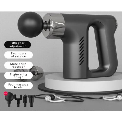 Mini Electric Fascia Gun Massager Mini Muscle Massage Vibration Relaxing Relief Pain Bodybuilding Beauty Health Portable Tools