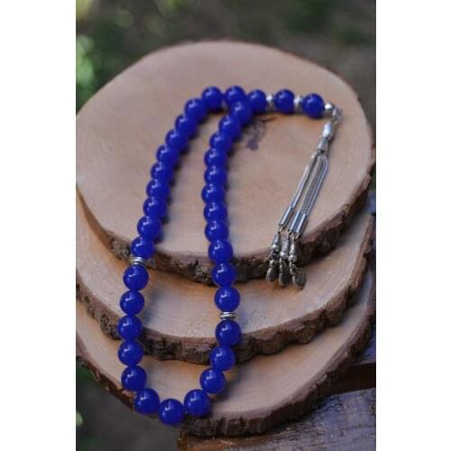 Islamic 33 Prayer Beads Muslim Rosary Beads For Men Prayer Bracelet For Men Accessories Jade Natural Stone Handmade