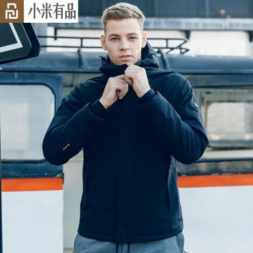 Youpin FO Smart Temperature Control Jacket Far Infrared Carbon Nano Heating Four-Speed Thermostat Men Women Couple Jackets Hoody