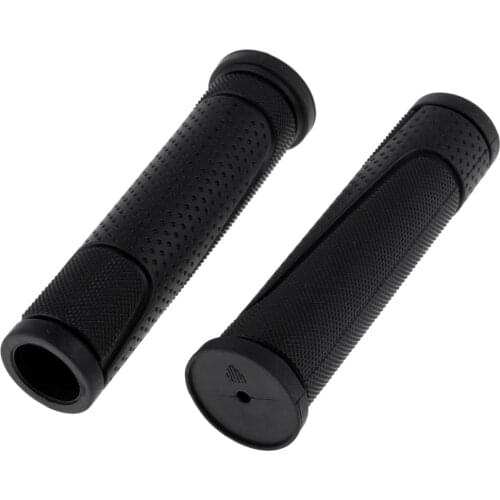 Universal BMX MTB Cycle Road Mountain Bicycle Bike Bicycle Handlebar End Grips Protector Black