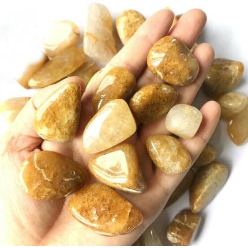 Wholesale 100g Natural Burk Irregular Yellow Aventurine Stonel Reiki Healing Crystals Stones and Crystals