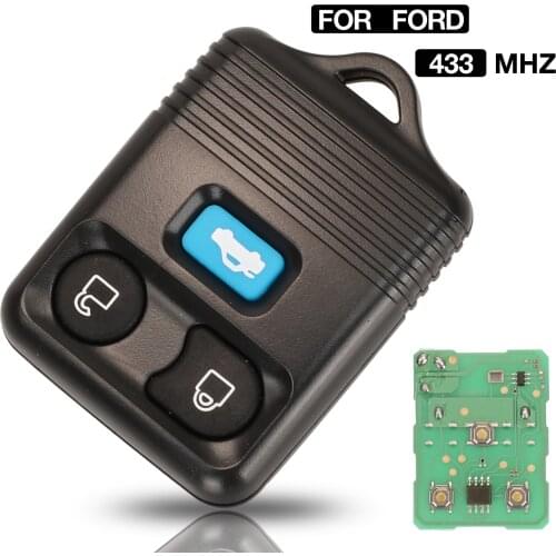 Kutery 433MHz 3 Buttons Car Key Replacement Remote Key Fob Keyless Entry For Ford Transit MK6 Connet 2000-2006 Program Details