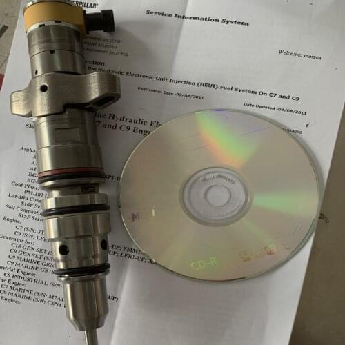 C9 Diesel Engine Fuel Injector 235-2888 2352888 Common Rail Injector 10R-7224 10R7224 for Caterpillar Parts