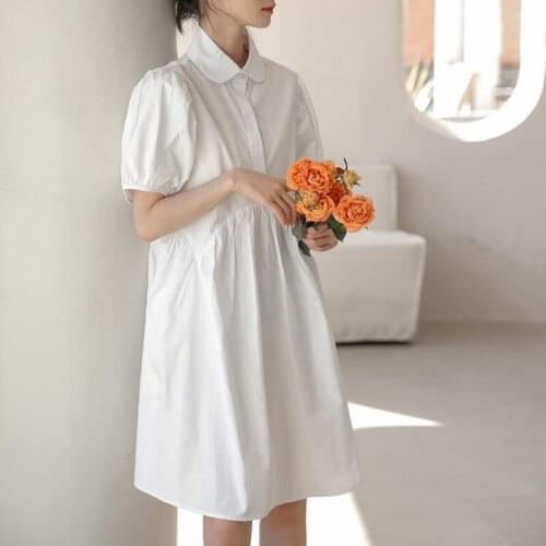 YUAZHOQI Solid Summer Dresses