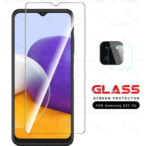 For samsung a22 5G protective glass for samsung galaxy a 22 a22 5G screen protector samsun galaxya22 safety glass films