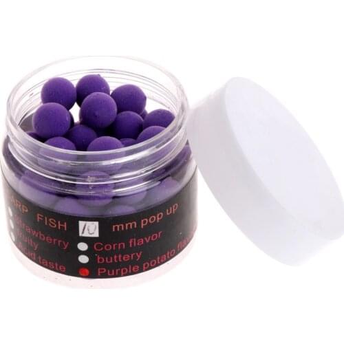 1 Box Carp Floating Fishing Lure Artificial Baits Beads Pops Up Flavor Smell pesca Ball