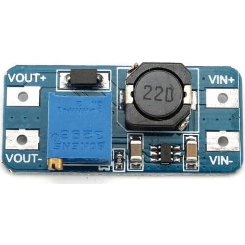 5PCS DC Boost Converter 2A Power Supply Module 2V-24V To 5V-28V Adjustable Regulator Board