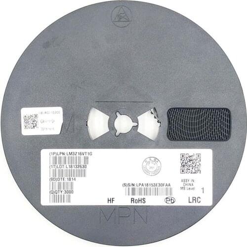 50PCS Zener diode LM3Z16VT1G 16V 0.2W(200mW) SOD-323 LM3Z16VT1G