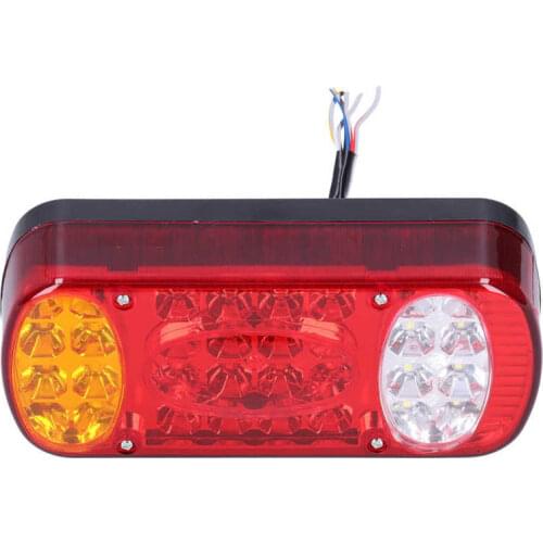 Auto Light Assembly 12V 32 LED Taillight Car Rear Stop Brake Lamp Signal Indicator for Trailer Truck Station Wagons