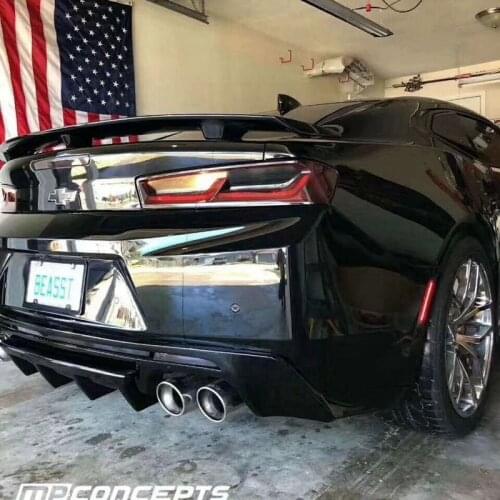 Camaro Real Carbon Fiber Car Rear Trunk Wing Spoiler for Chevrolet Camaro 2016 2017