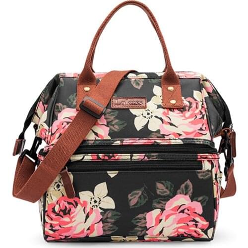 Oxford Picnic Basket Portable Cooler thermal Insulated Box Travel Lunch BBQ Camping Outdoor Picnic Bag Waterproof Aluminium foil