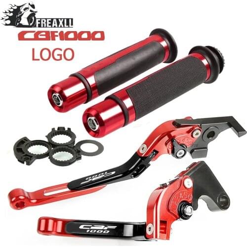 For Honda CBF1000 CBF 1000 2006 - 2009 2007 2008 Motorcycle CNC Brake Clutch Levers Handlebar Grip Handle Hand Grips Cap