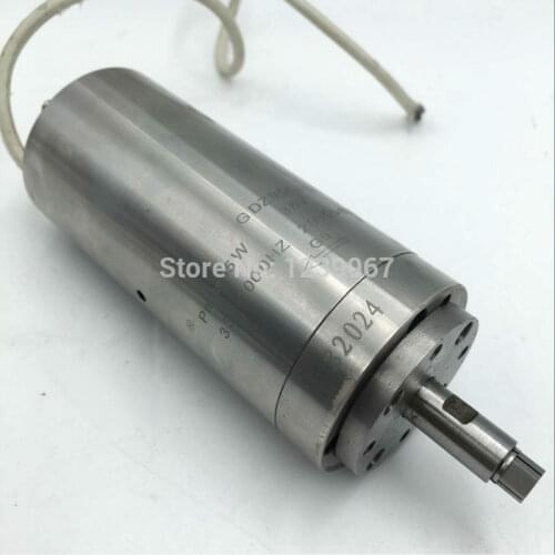 60000rpm Spindle Motor 95w Dia 48mm Natural cooling High Precision for CNC Engraving Milling Machine Permanent Torque