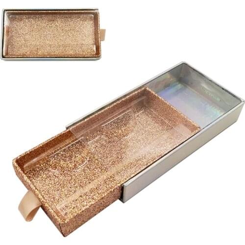 Lash Boxes Wholesale False Eyelash Packaging Box Eyelashes Package Empty Lashes Box With Tray Custom Makeup Drawer Lashes Cases