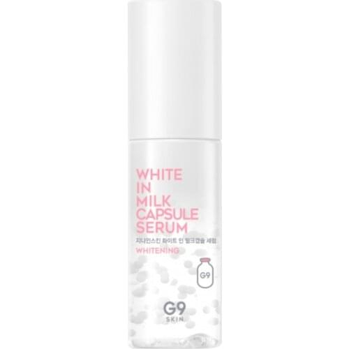 G9 Skin - WHITE IN MILK CAPSULE SERUM-SERUM with bleaching capsules that illuminate the Skin