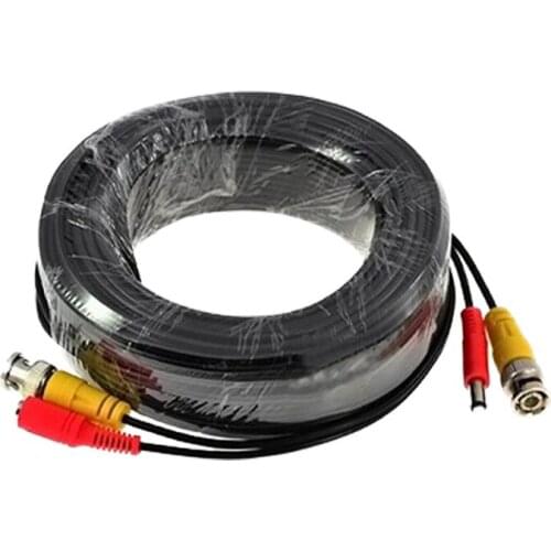 BNC Video Power Siamese Cable 33ft 10m CCTV DC BNC cable for Analog AHD Surveillance Camera DVR CCTV accessories 10 meters