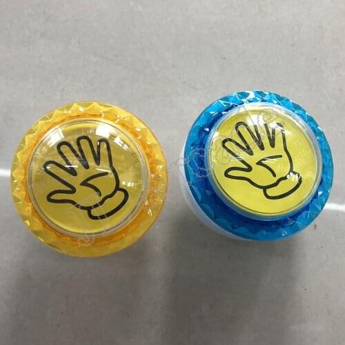 Arcade Button LED Light Lamp 60MM Convexity Big Round Arcade Video Game Player Push Button Switch