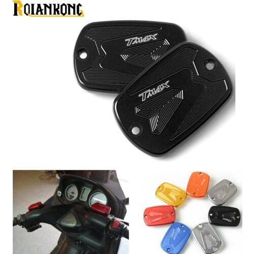 For Yamaha T max Tmax 530 Tmax530 2012-2015 TMAX 500 TMAX500 2008-2011 Motocycle Front Brake Reservoir Cover Caps