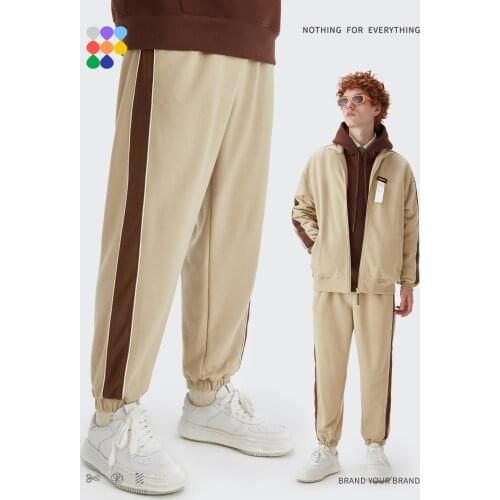 INFLATION Casual Joggers For Men Women Loose Grey Sweatpant Fashion Sports Track Pants Men Streetwear Hip Hop Pants Boy