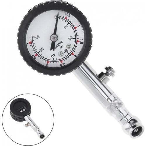 UNIT YD-6025 Accurate Auto Car Tire Pressure Gauge Meter Automobile Tyre Air Pressure Dial Meter Vehicle Tester 0-60 psi