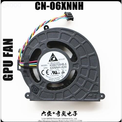 QAOOO Micro Desktop Fan For Dell Optiplex 3020 3020m 9020 9020m 3040 Micro Desktop System Cooling Fan CN-02N51K