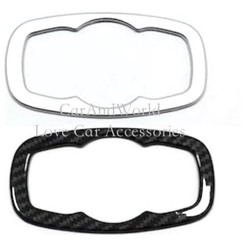 Interior Left Control Headlight Adjust Switch Button Cover Trim For Ford Focus 2019 ABS Chrome Sticker Car Molding Accessories