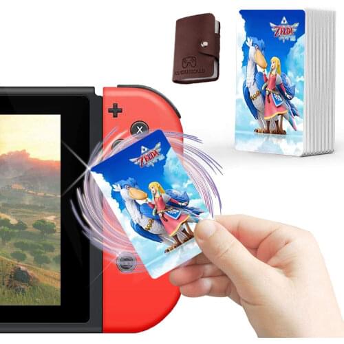 24 NFC Game Cards Compatible For Botw Switch Zelda Breath Wild Super Mario Smash Cart 8 Bros Odyddey Splattoon 2 Kriby Ultimate