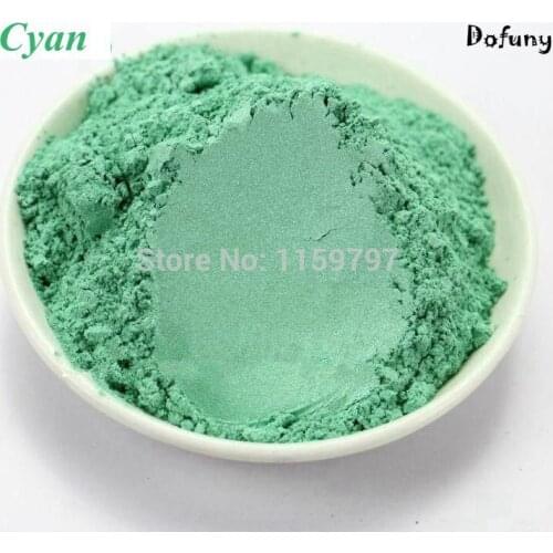 500g/bag make up Multicolour Pearl Powder Cyan color Mica powder Pigment Glitter Pearlescent Powder For DIY Eyeshadow