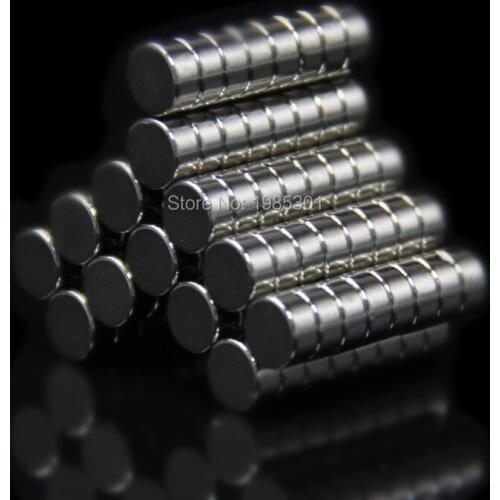 5000pcs Strong Round Dia 6mm x 3mm N35 Rare Earth Neodymium Magnet Art Craft Fridge