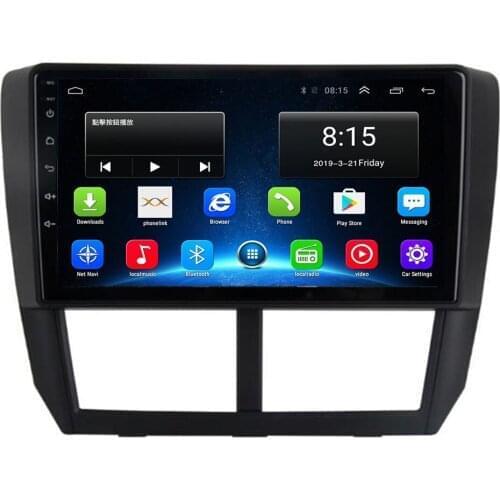 Android 10.0 AI Voice Control 4G DSP Car Radio Video Player GPS For Subaru Forester 3 Impreza 2007-2013 no 2din dvd