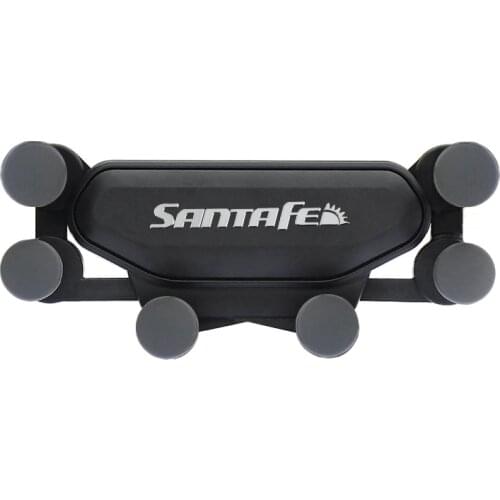 Car Phone Holder Universal Air Vent Mount Mobile Support Smartphone GPS Stand For Hyundai Santa fe