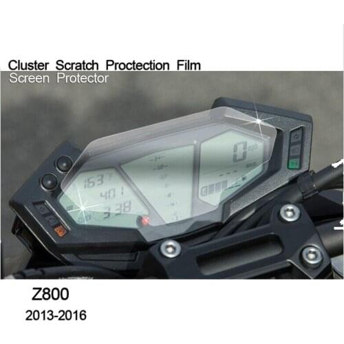 Free shipping Motorcycle Scratch-resistant screen speedmeter protection stickers for Kawasaki Z800 ZR800
