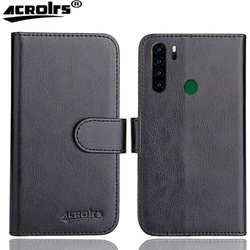Blackview A80 Plus Case 6.49" 6 Colors Flip Fashion Soft Leather Crazy Horse Exclusive Phone Cover Cases Wallet