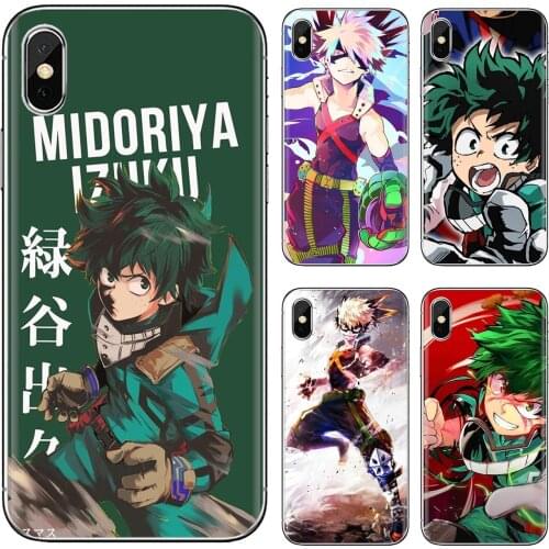 For Samsung Galaxy A12 A31 A41 A51 A71 A20e A21s M30 A10 A30 A40 A50 A60 A70 no-Hero-C-Academia-deku-My-Hero-Boku Phone Cases