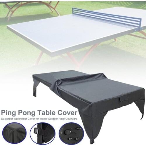 Ping Pong Table Cover Outdoor Dustproof Waterproof Patio Furniture Cover For Dust Proof Cover Rain Snow
