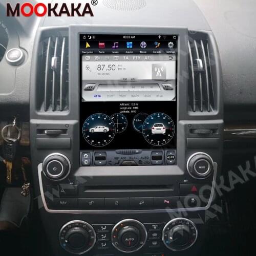 Tesla Style Android 8.1 Car Radio GPS Navigation For Land Rover Freelander 2 LR2 L359 2006~2015 Carplay Multimedia Player Stereo