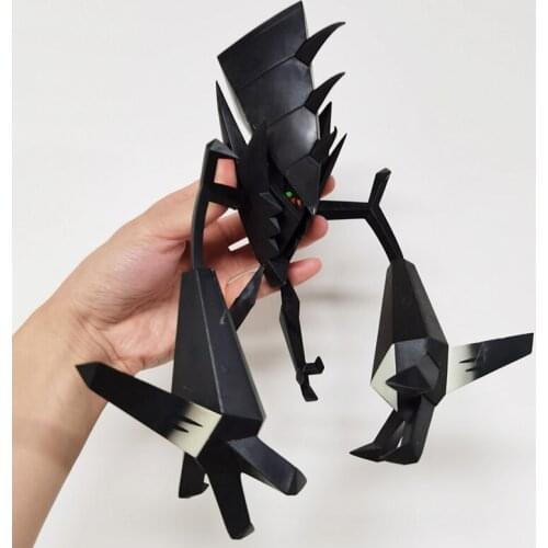 TAKARA TOMY Moon Series Necrozma Action Figure Toy Big Size Pokemones Finger Toy Birthday Necrozma Doll Toys Gifts for Kids