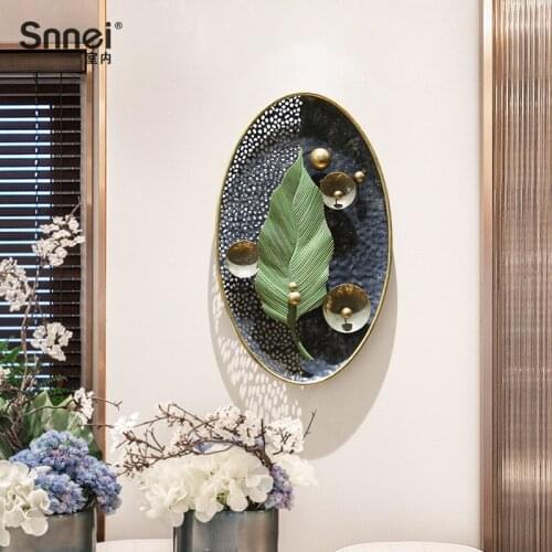 French Pastoral Room Decoration Porch Corridor Three-dimensional Wrought Iron Wall Decoration Pendant Creative Vertical Version