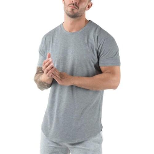 New Brand Clothing 2020 Summer O neck T Shirt Men Short Sleeve Tshirts Fitness Tight t-shirt homme Fashion Casual Tees For Male