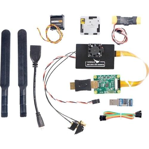 Arkbird 3.0 Fixed-Wing FPV Flight Control Kit +1080P High-Definition Digital Image Transmission+Camera+DVR Video For Rc Drone