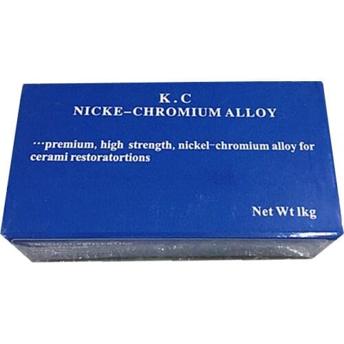 KC 1kg Premium Nickel Chromium Alloy With Beryllium For Ceramic Restoratortion Porcelain Denture Material
