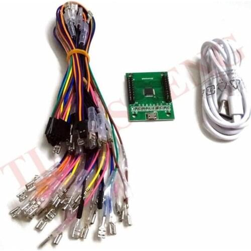 New model DIY 2 Players Arcade to USB Controller encoder Joystick Connector Cable Wiring Kit For MAME Keyboard Encoder Board