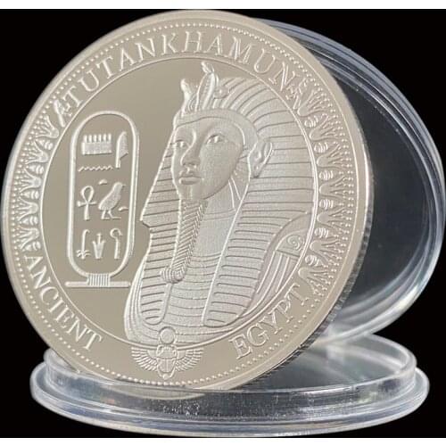 Ancient Egypt Sphinx Silver Challenge Coin For Collect