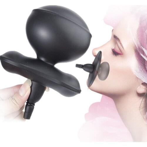 Super Huge Expansion Mouth Gag Slaves Restraint BDSM Inflatable Ball Open Mouth Gag Adult Games Sex Toys For Men Women Couples